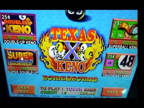 Texas X Keno T340 POG game board use for Pot O Gold game machine