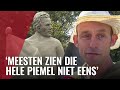 A'damse zandsculpturen: seksende mannen en Schotse hooglanders