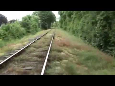 Bodmin & Wenford Railway from the drivers view