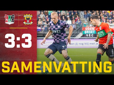 NEC Eendracht Combinatie Nijmegen 3-3 Go Ahead Eag...