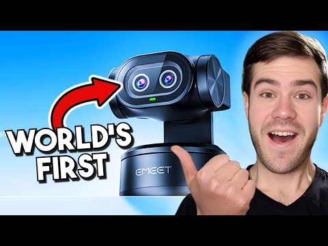 Is THIS the Future? World's FIRST PTZ 4K Dual Camera AI Webcam! (EMEET PIXY)