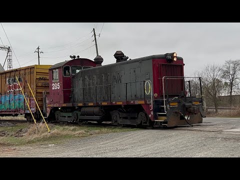 RLIX 285 w Great P3 pulls some cars out of Producers mill, Stuttgart AR!