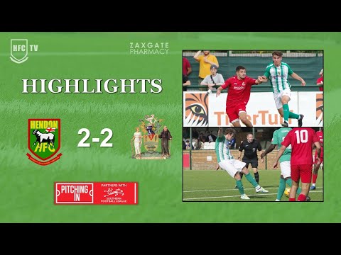 HENDON 2-2 HARROW - Highlights 28 August 2023