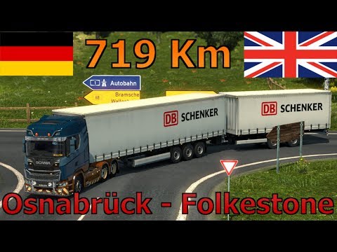 🚚ETS2 #07 | Osnabrück(DE) - Folkestone(GB) | ProMods 2.25