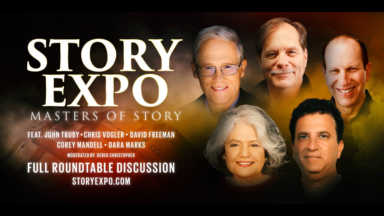 MASTERS OF STORY - FULL Roundtable - John Truby, Chris Vogler, Corey Mandell, D. Freeman, Dara Marks