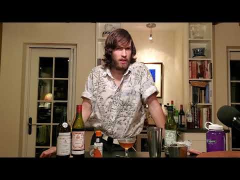 The Adonis and Bamboo, a late 19th century cocktail tutorial