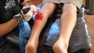 My 65 year old dad's first tattoo - Ironman My 65 year old dad's first tattoo - Ironman