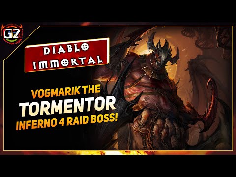 First Look at Vogmarik the Tormentor: Raid Boss - Inferno 4 | Diablo Immortal