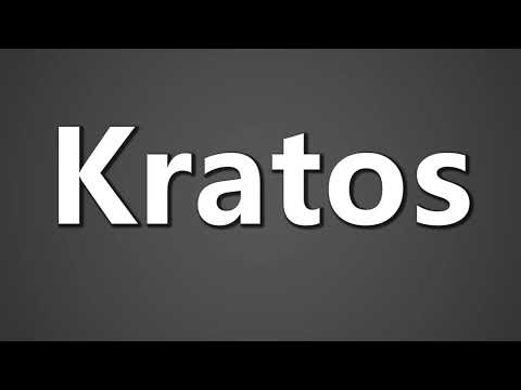 How To Pronounce Kratos