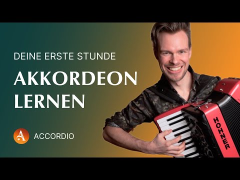 Akkordeon lernen für Anfänger (Deine Erste Akkordeon-Stunde)