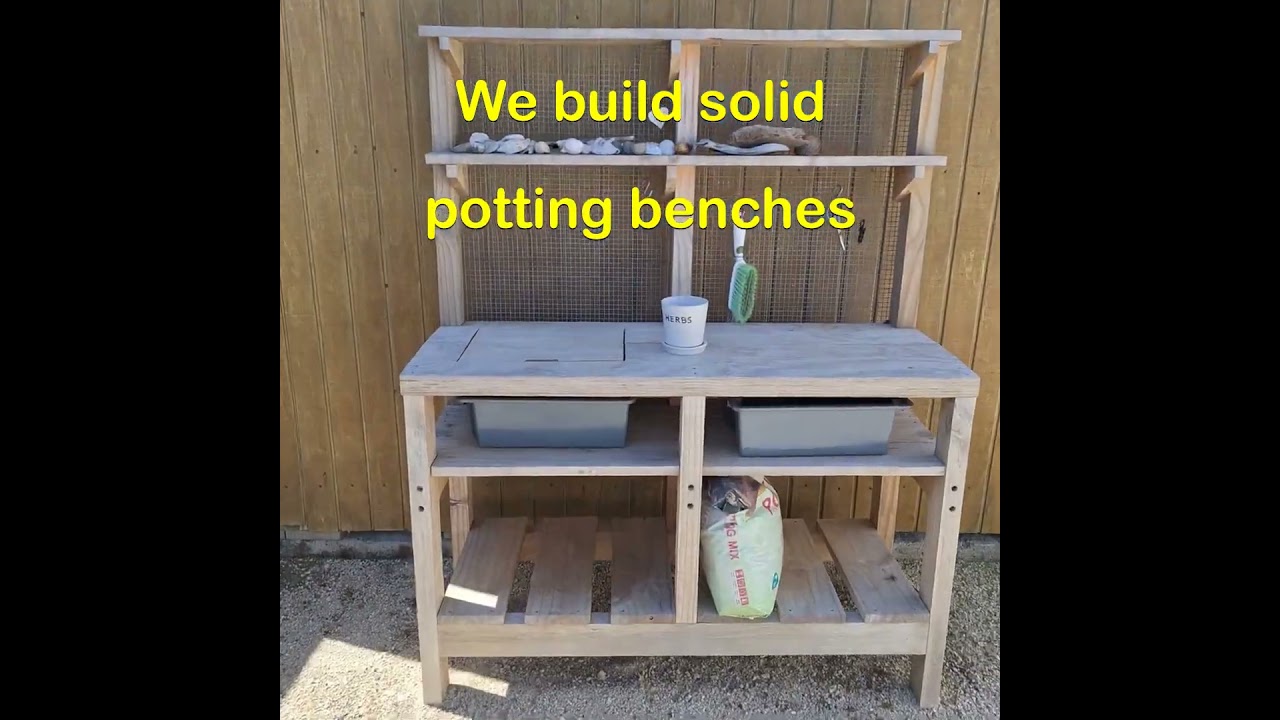 Garden command centre #home #garden #benches #potting