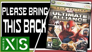 Marvel Ultimate Alliance (Please bring this back😢)