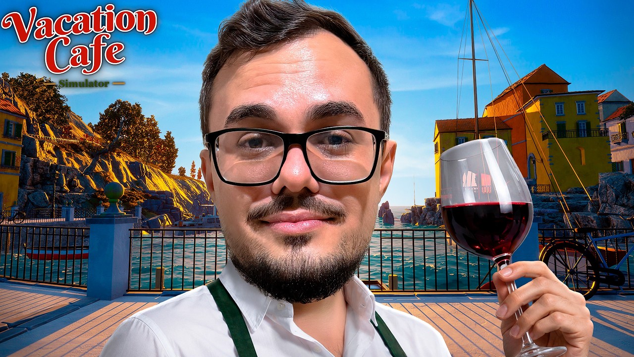 UM SIMULADOR DE RESTAURANTE DIRETO DA ITALIA - Vacation Cafe Simulator