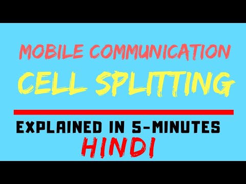 Cell Splitting Easiest Explanation Ever With Scenario /Example : Mobile Communication (HINDI)