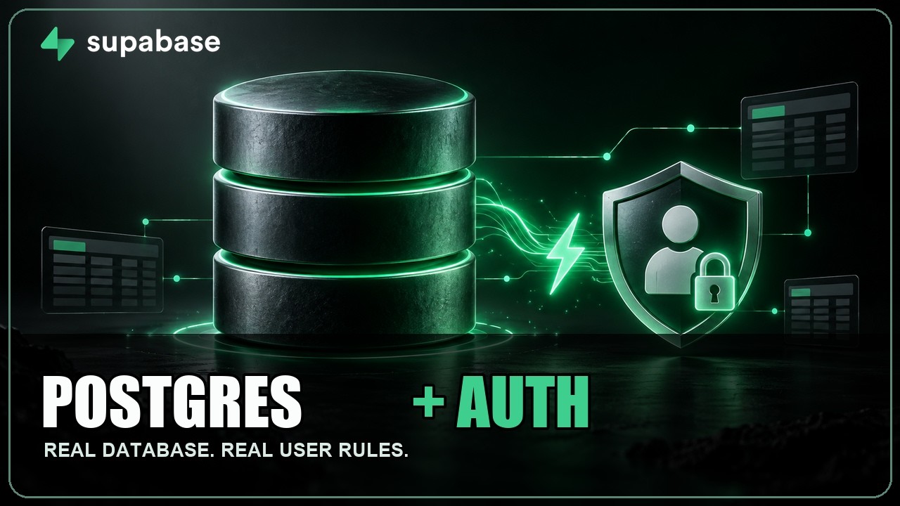What Is Supabase? Postgres, Tables, SQL & Your First App