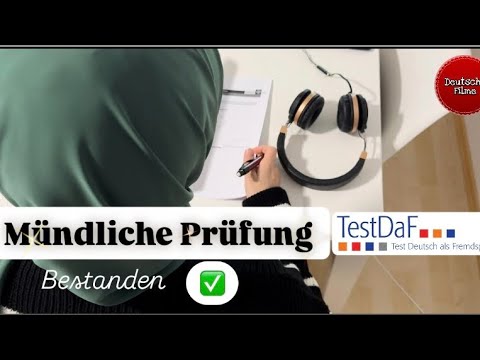 TestDaF mündliche Prüfung I Sprechen I #testdaf #mündlicheprüfung #sprechen