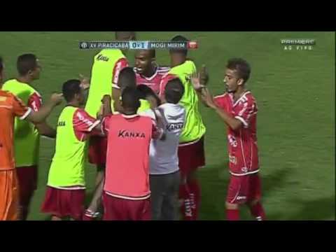XV de Piracicaba 0 x 1 Mogi Mirim (Gols - 31/01/2015)