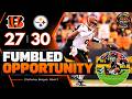 Cincinnati Bengals SHOOT THEMSELVES IN THE FOOT In Loss To Pittsburgh Steelers | Highlights, Recap