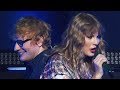 Taylor Swift & Ed Sheeran SURPRISE Crowd With First