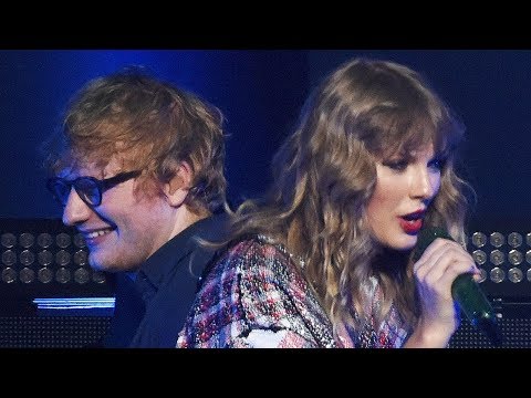 Taylor Swift & Ed Sheeran SURPRISE Crowd With First "End Game" Performance