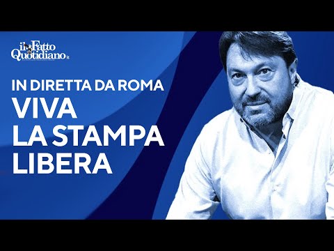 Viva la stampa libera: gli interventi per Ranucci in diretta da Roma