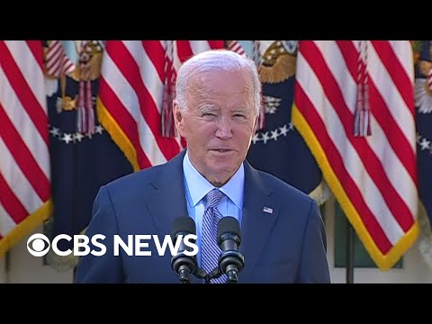 Biden says commitment to Israel "is unshakable" after Hamas terror attacks