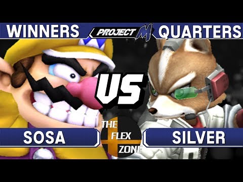 Project M - Sosa (Wario) vs Silver (Fox) - TFZ3 Winners Quarters