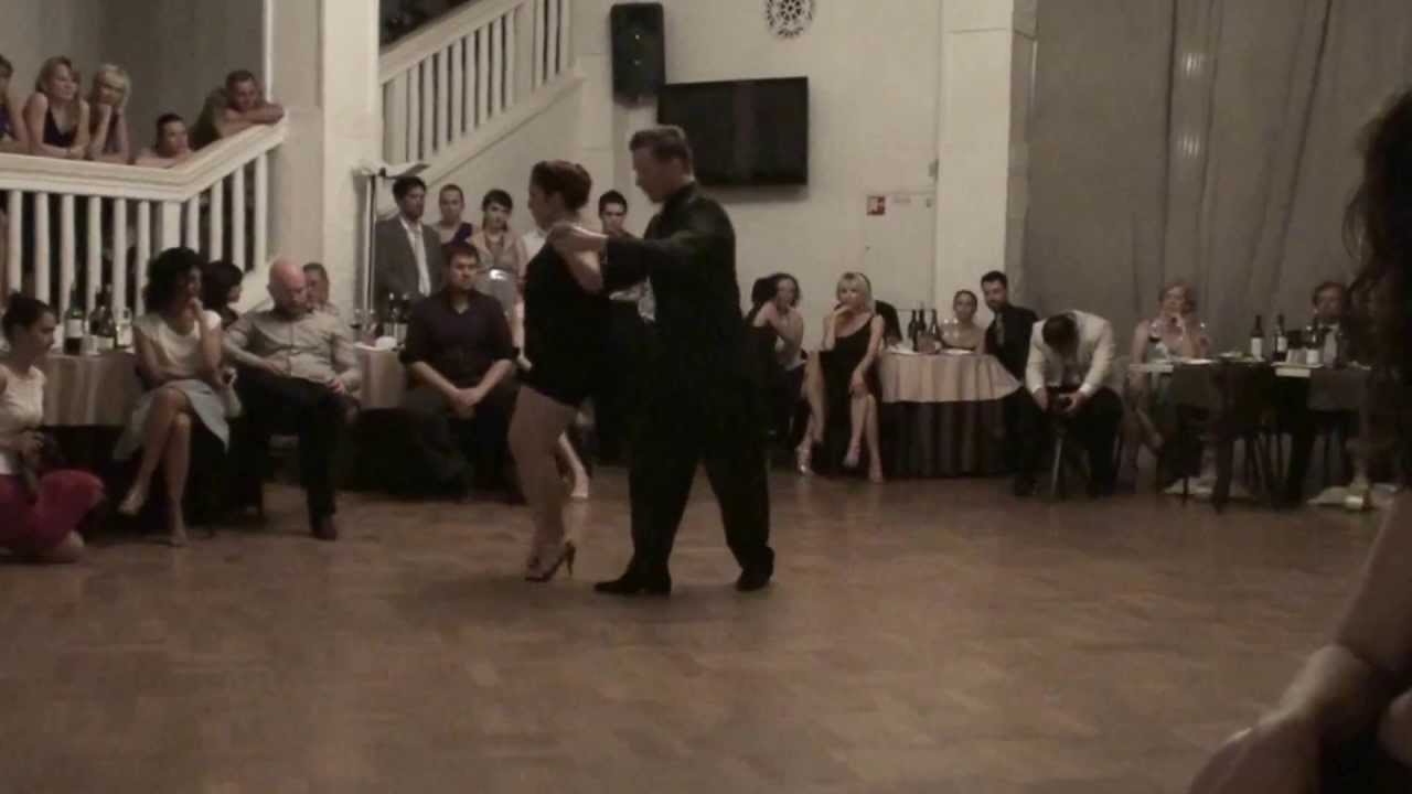 Vladimir Khorev y Sabrina Tonelli Milonga Malena  (Moscow 24.05.2013)