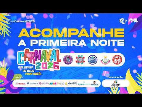AO VIVO | CARNAVAL NO MEIO DO MUNDO 2026 – 1º DIA