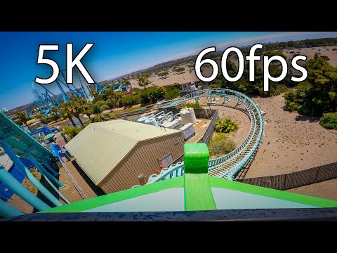 Front row point of view footage of Journey to Atlantis
