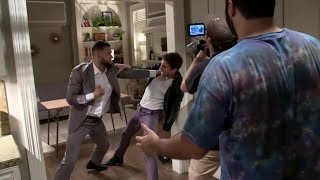 Go BTS with Finn Bálor &amp; Miles Kane’s “Cry On My Guitar” shoot