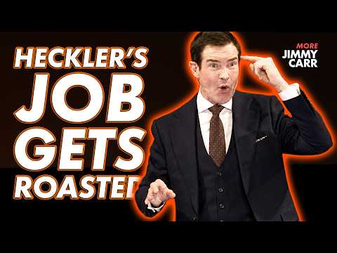 "I’m a Waterman" - Jimmy Carr Can’t Let This Heckler Go