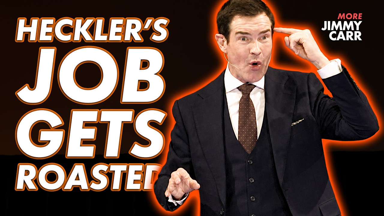 "I’m a Waterman" - Jimmy Carr Can’t Let This Heckler Go