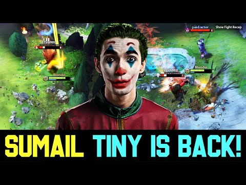 SumaiL TINY is back!! - THE KING OF MID LANERS DOTA 2