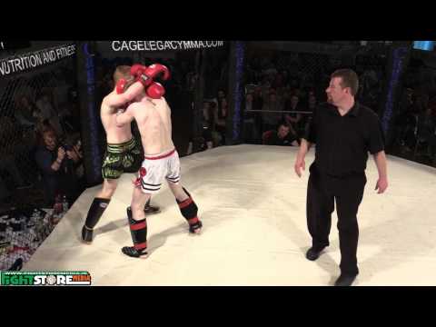 Sean Kirwin vs Pj Hanley - Cage Legacy Kickboxing 1