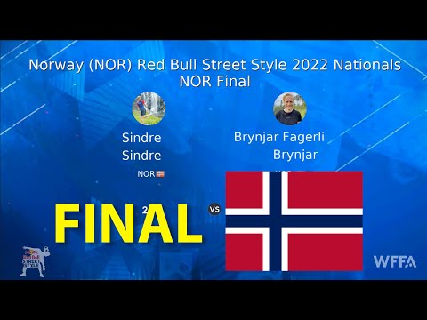 Sinre vs Brynjar Fagerli | FINAL NORWAY REDBULL STREET STYLE RBSS 2022 FREESTYLE FOOTBALL BATTLE