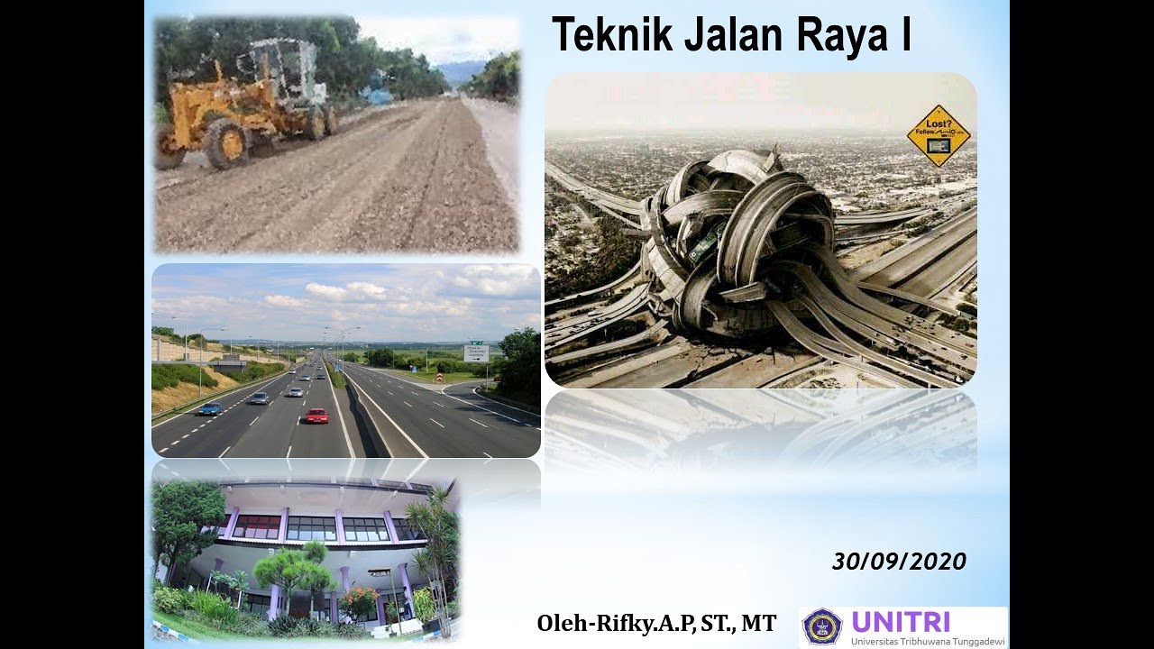 PERTEMUAN 1- TEKNIK Jalan Raya 1 Via ZOOM., #30092020