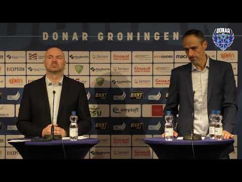 Persconferentie Donar vs. Mons-Hainaut 210924