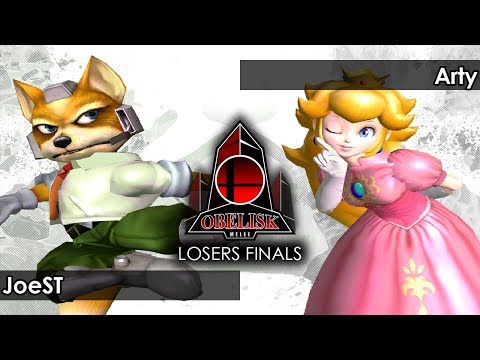Melee: UG | JoeST (Fox/Marth) V Arty (Peach) - Obelisk 66 Tournament SSBM