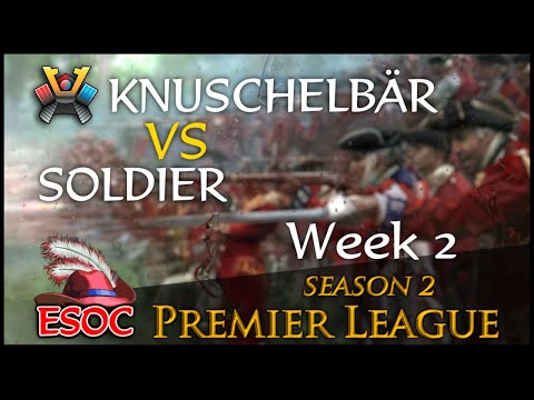 [AoE3] (NN) Knuschelbär vs (NWC) SoldieR — Week 2 — ESOC Premier League Season 2