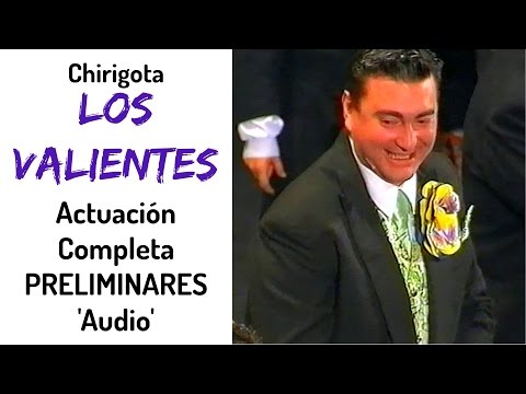 Chirigota. Los Valientes PRELIMINARES 'Audio' | Carnaval de Cádiz 2004