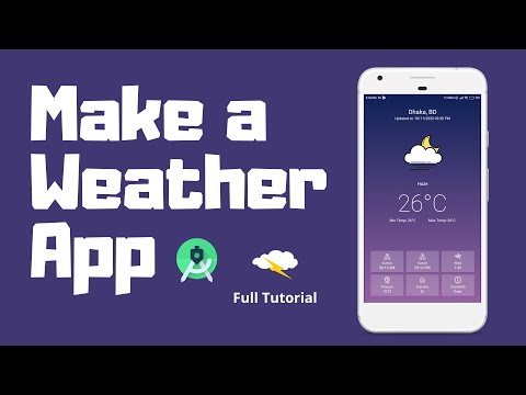 Make a Weather App for Android | Android Studio | Kotlin