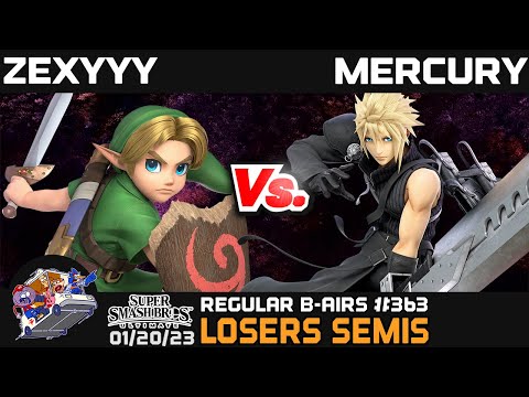 Regular Bairs #363 - SSBU - Losers Finals - Yoshi-O vs. Mercury