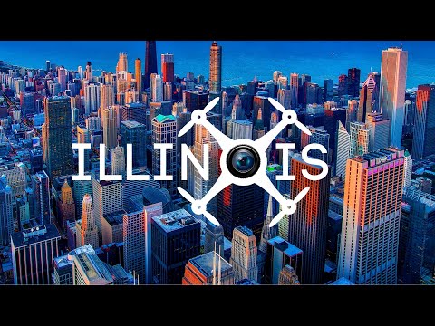 Aerial View of 𝗜𝗟𝗟𝗜𝗡𝗢𝗜𝗦 City 🇺🇸  | Drone View | Dr Drone