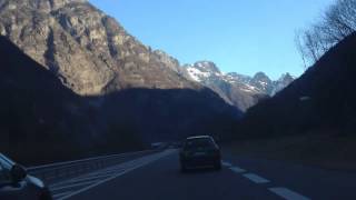 preview picture of video 'Early Drive Upwards Romanche Valley (Livet-et-Gavet area)'