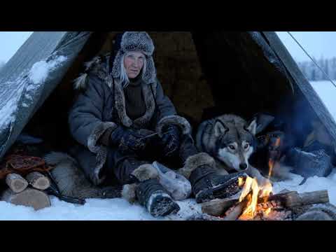 94-Year-Old Survivor and Her Wolf-Dog: Journey Through the Frozen Wilderness
