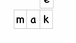 Phase 5 Week 02 day 3 phonics lesson - split digraph a-e