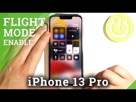 How to Enable AirPlane Mode on iPhone 13 Pro - Turn On / Off Flight Mode
