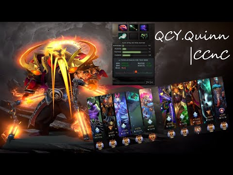QCY.Quinn CCnC - Ember Spirit | GG MID | Dota 2 Pro MMR Gameplay