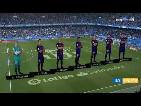 Laliga 2017-18 Champion Barcelona 4-2 Deportivo